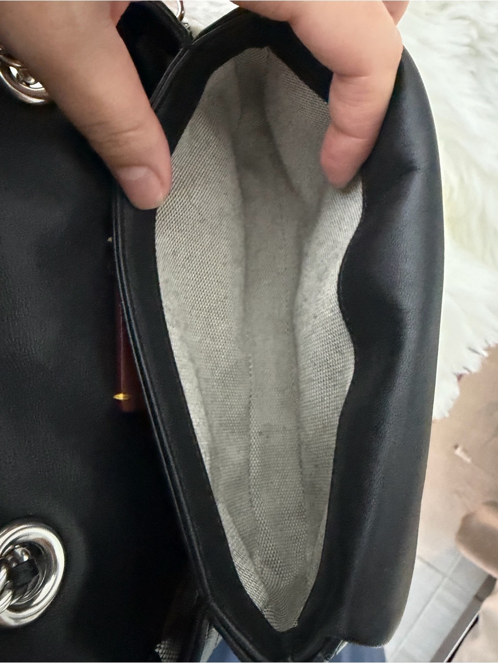 Coach Black Quilted Leather Crossbody - Picture 9 of 11